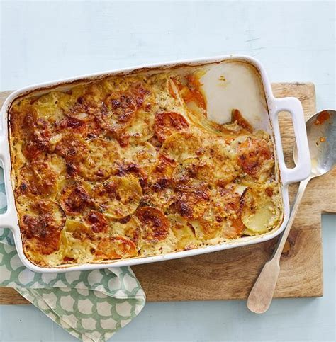 Yukon Gold and Sweet Potato Gratin | Savory | Recipe | Sweet potato ...