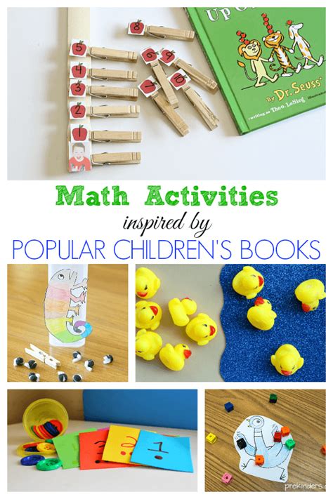 Math Activities Inspired by Popular Children's Books