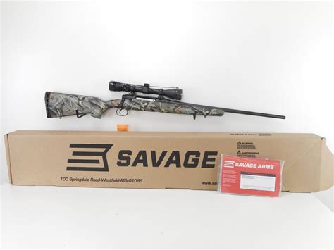 SAVAGE , MODEL: AXIS XP CAMO , CALIBER: 7MM-08 REM - Switzer's Auction & Appraisal Service