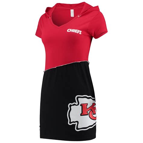 Kansas City Chiefs Refried Apparel Women's Hooded Mini Dress - Red ...