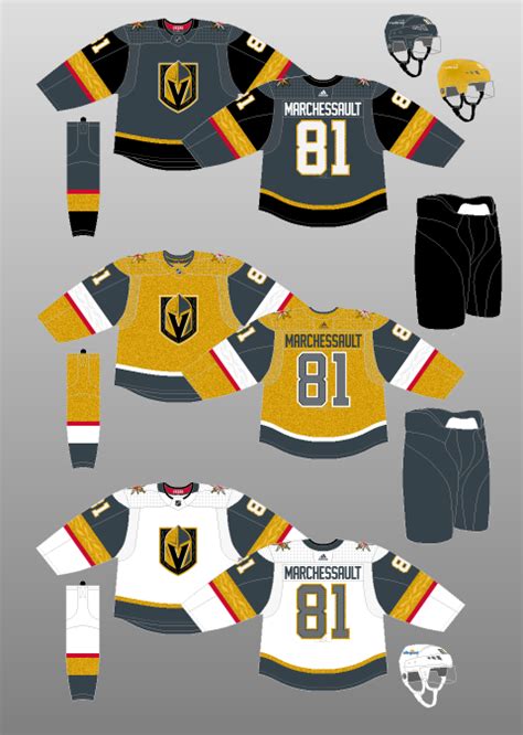 Vegas Golden Knights Jersey History