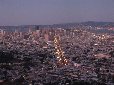 Evening view from Twin Peaks!! | San francisco skyline, Skyline, Twin peaks