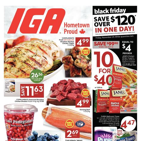 IGA Weekly Flyer - Weekly Specials - Nov 28 – Dec 4 - RedFlagDeals.com