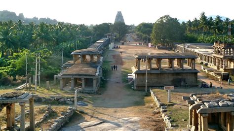 Hampi Bazaar - The Primeval Market Of Vijayanagara Empire