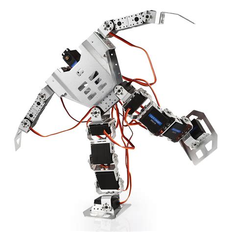 SainSmart 17DOF Biped Robotics Humanoid Robot & Servo & Controller 3D Printing, Arduino ...