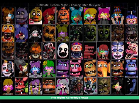 UCN Collab Roster Progress | Five Nights At Freddy's Amino