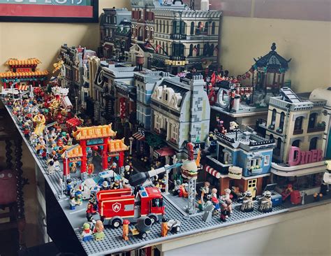 My LEGO city update for 2021! Love the look of the Chinese New Year sets mixed in with the ...