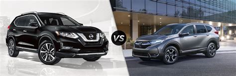 2018 Nissan Rogue vs 2018 Honda CR-V