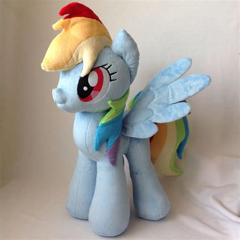 Rainbow Dash Plush Handmade Custom My Little Pony by Burgunzik on DeviantArt