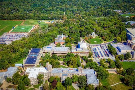 Aerial View Of The Butler University Campus Photograph by Mountain ...