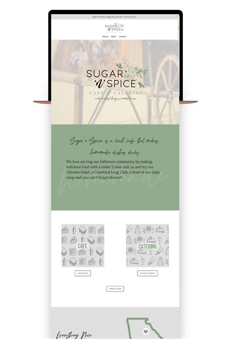 Sugar and Spice Cafe & Catering — Doss Design + Co