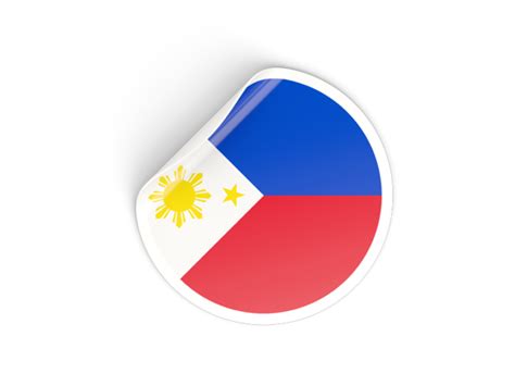 Philippine Flag Circle Logo