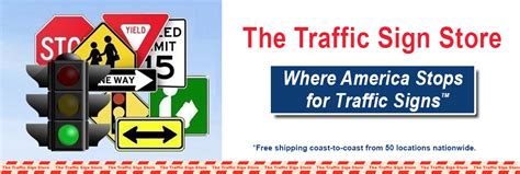 The Traffic Sign Store | Where America Stops for Traffic Signs