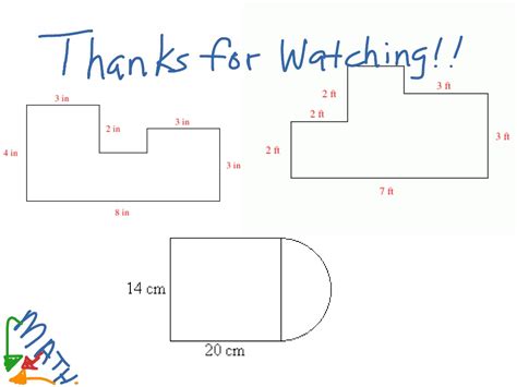 Perimeter and area of composite shapes | Math, geometry ...