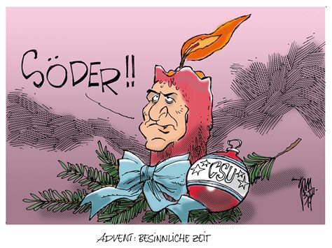 Markus Söder CSU Archives - Janson-Karikatur