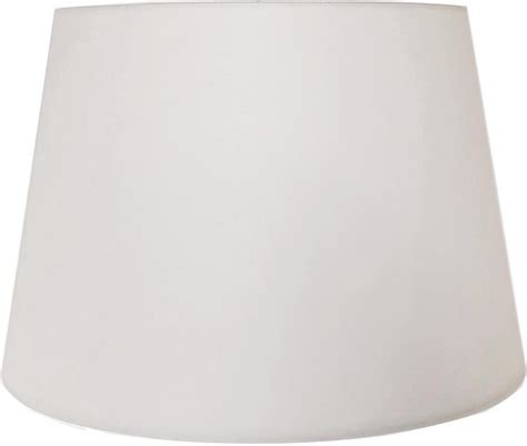 Drum Shade Linen w/Rolled Edges Cream, White 14-18"W | Lamp Shade Pro