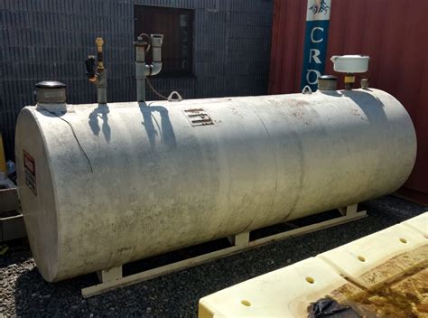 800 Gallon Double Wall Above-ground Fuel Storage Tank | UL 142