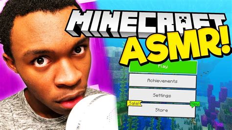 MINECRAFT ASMR! 😌 - YouTube