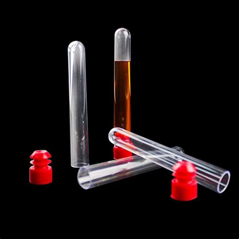 2021 Clear Plastic Test Tubes With Caps 9ml, 15X100mm Suitable For Lab Test Tubes ,Storage Of ...