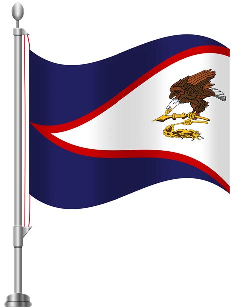 American Samoa Flag PNG Clip Art - Best WEB Clipart