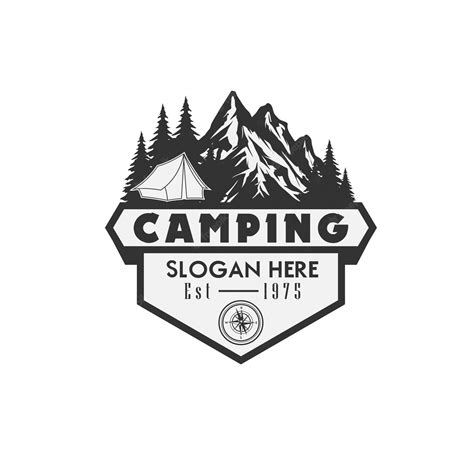 Premium Vector | Template logo camping vector illustration