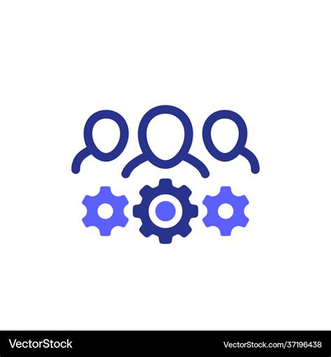 Business committee icon on white Royalty Free Vector Image