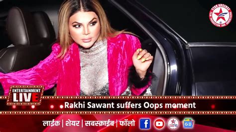 Rakhi Sawant suffers Oops moment - video Dailymotion