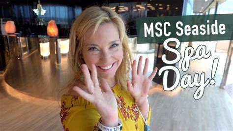 MSC Seaside Caribbean Cruise Vlog - Spa Day | CruiseTipsTV