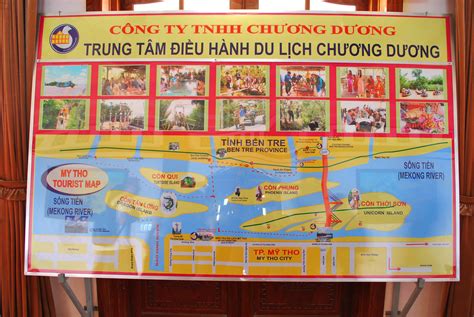 My Tho Tourist Map | My Tho, Vietnam. Delta Mekong River Tri… | CAUT | Flickr