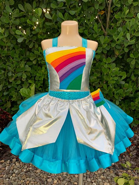 Rainbow Rangers Dress Rainbow Rangers Costume Anna Banana - Etsy