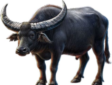 Wild Buffalo PNG Transparent Image