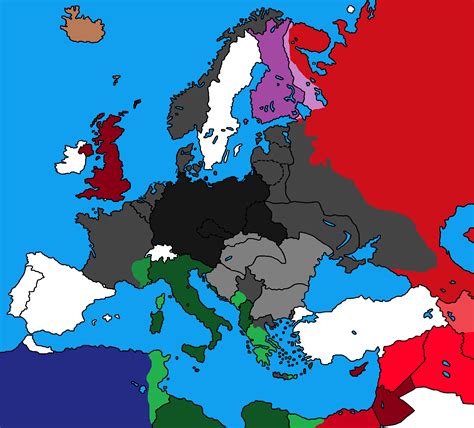 Europe 1942 : r/MapPorn