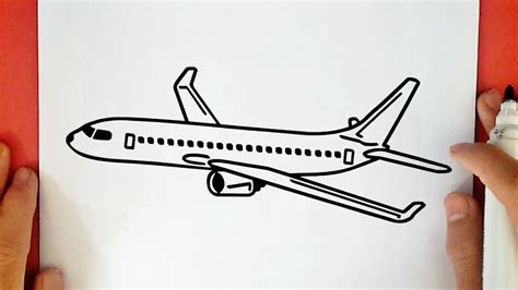 COMO DIBUJAR UN AVIÓN