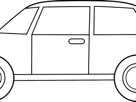 black and white car clipart - Clip Art Library