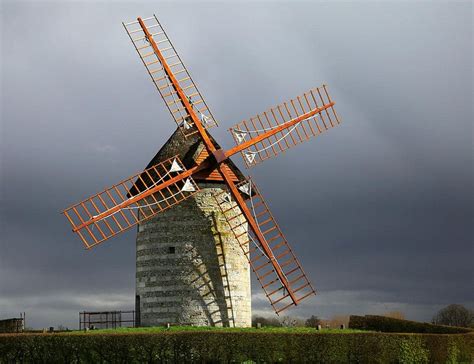 Windmill of Brotonne | Windmill, Photo tour, Around the worlds