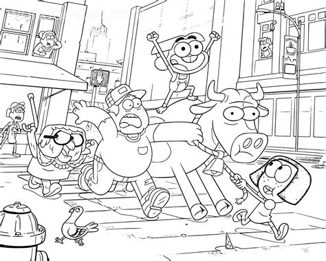 Big City Greens Coloring Pages | WONDER DAY — Coloring pages for children and adults