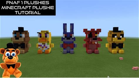 FNaF 1 Plushies Minecraft Plushie Tutorial (FNaF Funko Toys) - YouTube