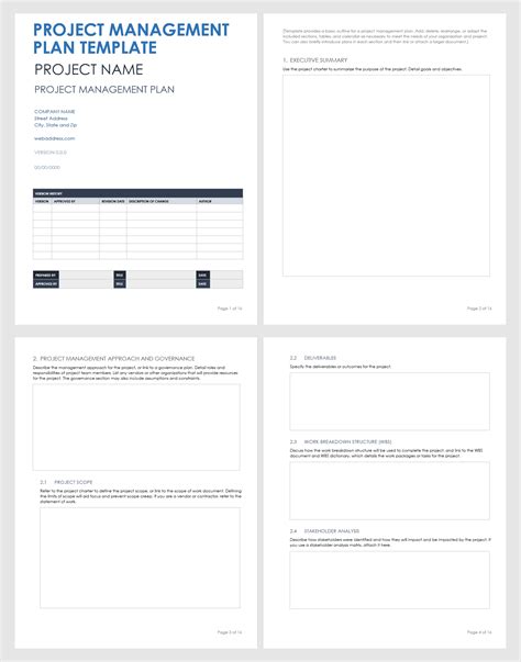 Free PDF Project Management Templates | Smartsheet