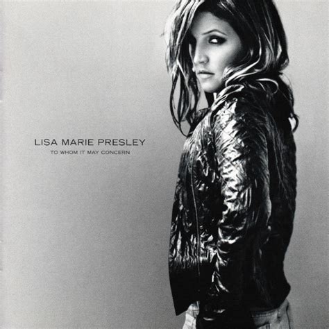 Lisa Marie Presley – To Whom It May Concern (2003, CD) - Discogs