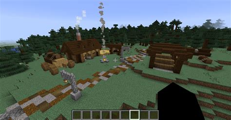 A peaceful woodcutter house : r/Minecraft