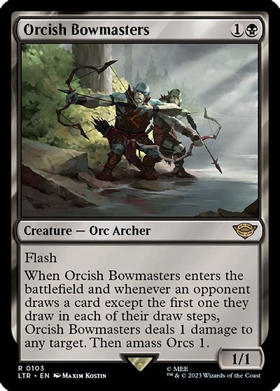 Orcish Bowmasters from The Lord of the Rings: Tales of Middle-earth Spoiler