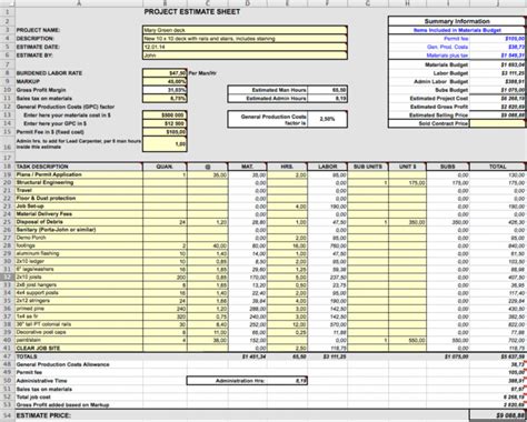 Printable 4 Best Design Construction Cost Estimation Methods Fohlio Interior Design Estimate ...