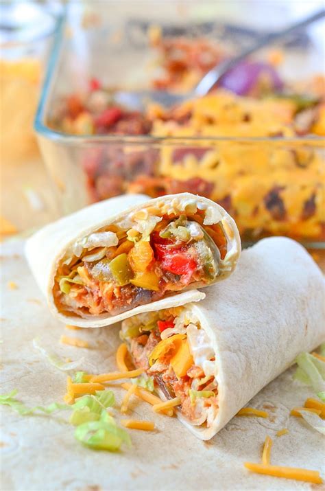 Chicken Burrito Recipe - Courtney's Sweets