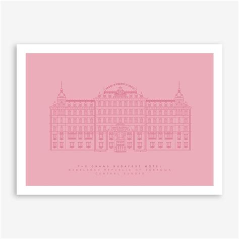 The Grand Budapest Hotel Art Print | Grand budapest hotel, Hotel art, Budapest hotel