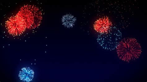 New Year's Fireworks Animation Stock Motion Graphics SBV-300214569 ...