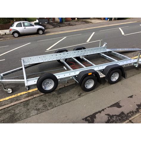 Woodford Lightweight Car Transporter trailer 2000 kg Smart For Four