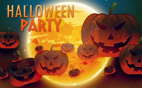 Halloween Party Wallpapers - Wallpaper Cave