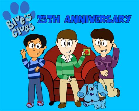 Blue's Clues 25th Anniversary by USAdude on DeviantArt