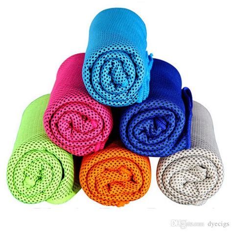 Best Cold Towel 100x30cm Cooling Towel Exercise Sweat Summer Sports Ice Cool Towel PVA ...