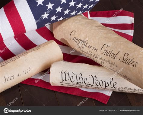 Historical American Documents — Stock Photo © chasbrutlag #195261972